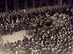 Corporation Of London Gallery: View showing part of the Jubilee Procession of King George V and Queen Mary, May 6 1935