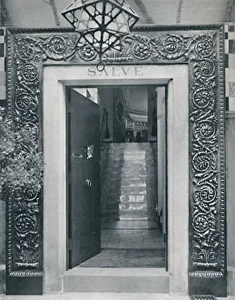 St Johns Wood Prints: View into Sir L. Alma-Tademas Studio through the Entrance Door, late 19th century