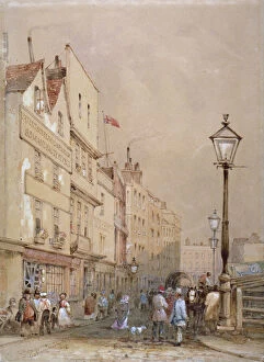 Commerce Gallery: View of Smithfield Market, City of London, 1844. Artist