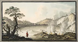 Sulphur Prints: View of Solfaterra, 1776