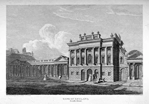 View of the south front of the Bank of England, City of London, 1814
