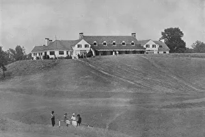 View of south front of clubhouse from the course, Oakland Golf Club, Bayside, New York View of south front of clubhouse from the course, Oakland Golf Club, Bayside, New York