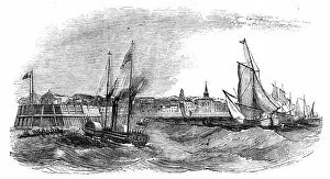 Channel Collection: View of Southampton, 1844. Creator: Unknown