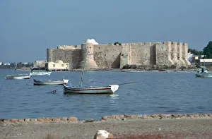 View of the Spanish fort Borj el Kebir, 13th century