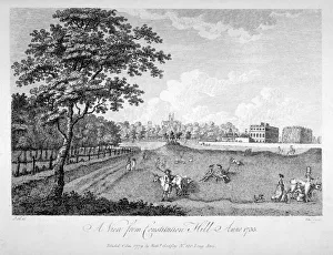 Open Space Prints: View of St Jamess Park from Constitution Hill, Westminster, London, 1735 (1779)
