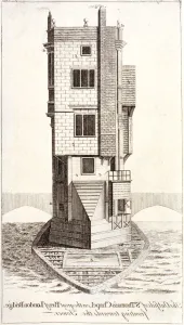 View of St Thomas Chapel, London Bridge, London, c1750
