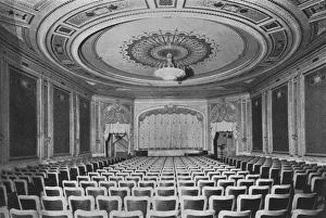 Auditorium Gallery: View towards the stage, Cameo Theatre, New York, 1925