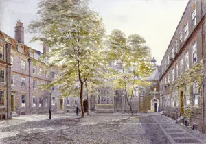 Inns Of Court Prints: View of Staple Inn, London, 1882. Artist: John Crowther