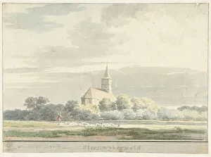 Pronk Cornelis Prints: View of Steenwijkerwold, 1732. Creator: Cornelis Pronk