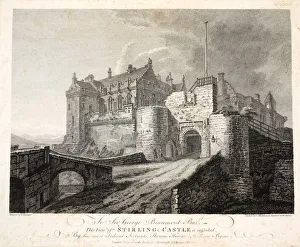Stirling Prints: View of Stirling Castle, eng. William Byrne