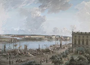 Martin Elias Prints: View of Stockholm, c18th century. Creator: Elias Martin