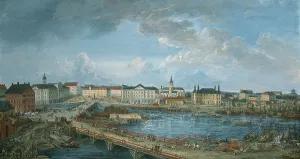 Martin Elias Prints: View of Stockholm, c18th century. Creator: Elias Martin