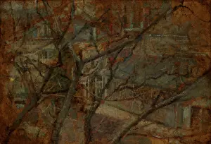 1914 Prints: View from the Studio's Window, c1914