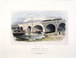 Deptford Gallery: View of the Surrey Canal, Deptford, London, c1840
