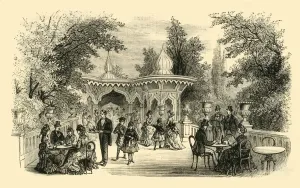 Galpin And Company Prints: View in the Surrey Gardens, (c1878). Creator: Unknown