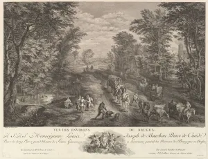 Brueghel The Elder Collection: View of the Surroundings of Bruges (Vue des environs de Bruges)