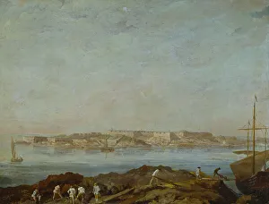 Sveaborg Prints: View of Sveaborg, early 1760s. Creator: Augustin Ehrensvard
