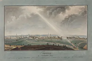 Sadovnikov Prints: View of Taganrog on the day of the death of Emperor Alexander I on November 19, 1825, c