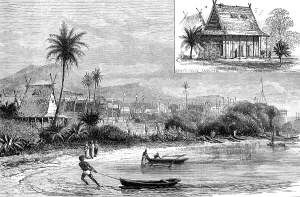 Indian Ocean Prints: View of Tamatave, Madagascar, 1883. Creator: Unknown