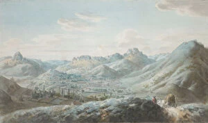 Christian Gottfried Heinrich 1770 1844 Collection: View of the Taraktash Mountain Range In Crimean Mountains, 1810s. Artist: Geissler