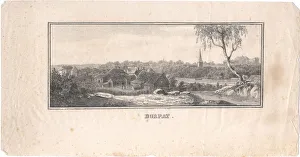 View of Tartu, 1800. Artist: Anonymous