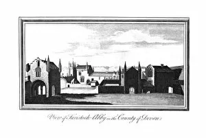 Alexander Hogg Collection: View of Tavistock-Abby in the County of Devon, late 18th-early 19th century