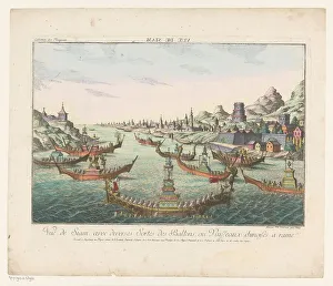 Southeast Asia Prints: View of Thailand, 1755-1779. Creator: Franz Xavier Habermann