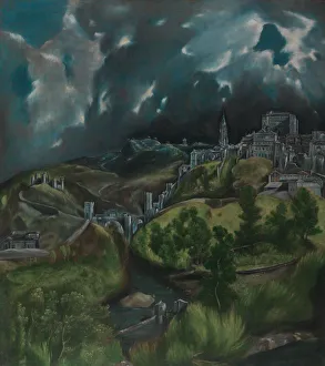 Dominico Gallery: View of Toledo, ca. 1599-1600. Creator: El Greco