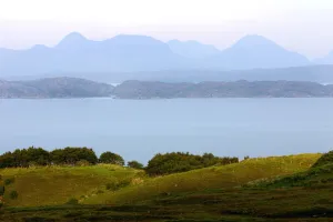 Inner Hebrides Prints: View of the Torridon Hills from Skye, Highland, Scotland
