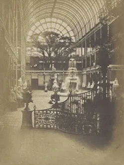 Sydenham Prints: View of Transept, Looking South, 1851. Creator: Hugh Owen