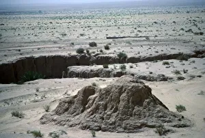 View of Tunisian Desert