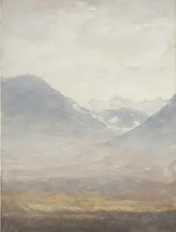 Misty Prints: View of the Ulten Valley, c1889. Creator: Louis Eysen