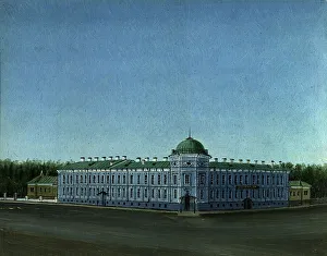 Clear Sky Prints: View of the University Hospital, 1880-1897. Creator: Pavel Mikhailovich Kosharov