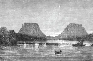 Senegalese Prints: View of the Upper Senegal; Journey from the Senegal to the Niger, 1875. Creator: Unknown