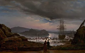 View from Vaekero near Christiania, 1827. Creator: Johan Christian Dahl View from Vaekero near Christiania, 1827. Creator: Johan Christian Dahl