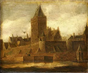 Josefsz Van Goyen Prints: View of the Valkhof in Nijmegen, c.1650. Creator: Unknown