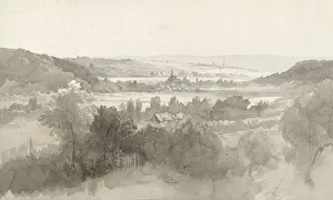 View of a valley, 1816-1880. Creator: Willem Bodeman