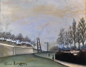 Hauts De Seine Prints: View of Vanves, 1909. Artist: Henri Rousseau