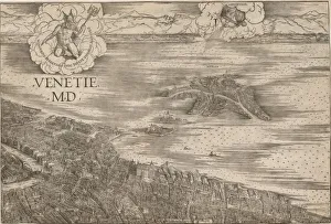 View of Venice, 1500. Creator: Jacopo de Barbari (Italian, 1440 / 50-before 1515)