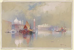 Moran Thomas Prints: View of Venice, 1888. Creator: Thomas Moran
