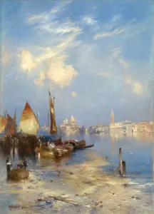 Belfry Gallery: A View of Venice, 1891. Creator: Thomas Moran