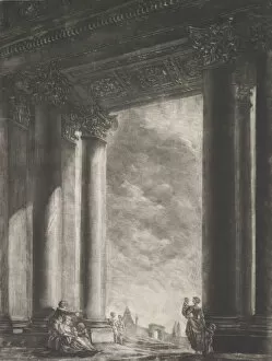 Basilica Collection: A View of the Vestibule of Santa Maria Maggiore at Rome, 1765-67