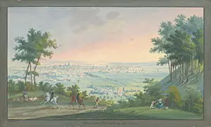 Balthasar Prints: View of Vienna, 1800-1820. Creator: Balthasar Wigand