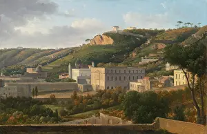 View of the Villa Lucia on the Vomero Hill, Naples, 1823-1825. Creator: Klenze, Leo, von (1784-1864)