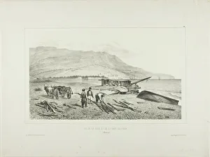 Driftwood Prints: View of the Village and Bay of Yalta