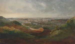 Sadovnikov Prints: View of Vilna, 1848