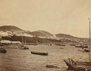 Market Collection: View of Vladivostok, Russia, from the Bay of the Golden Horn, 1899. Creator: Eleanor Lord Pray