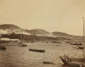 Cupola Prints: View of Vladivostok, Russia, from the Bay of the Golden Horn