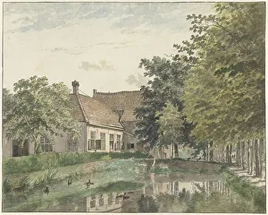 Wijbrand Hendriks Prints: View of the Watergoor country estate near Nijkerk, 1782. Creator: Wybrand Hendriks