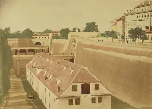 Water Supply Prints: View from the Waterworks to the Powder Magazine and the bridges of the Old and New